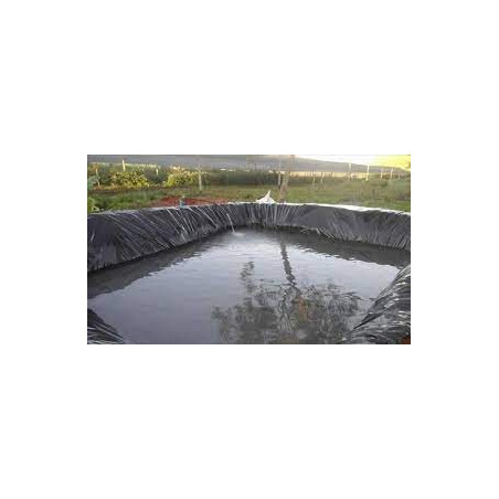PLASTICO NEGRO 10 MTS. DE ANCHO CALIBRE 6 PARA POLIEMBALSE