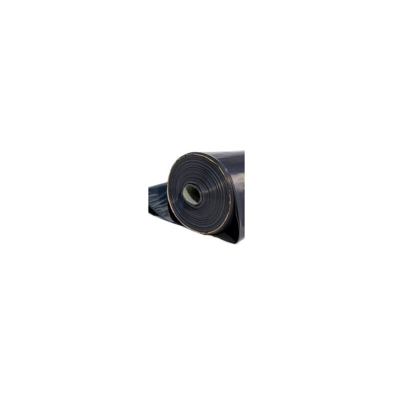 PLASTICO NEGRO 3 MTS. DE ANCHO CALIBRE 6
