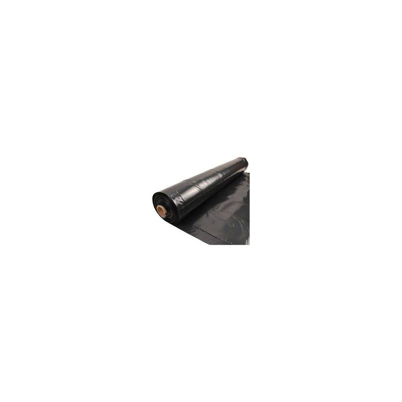 PLASTICO NEGRO 4 MTS DE ANCHO CALIBRE 6