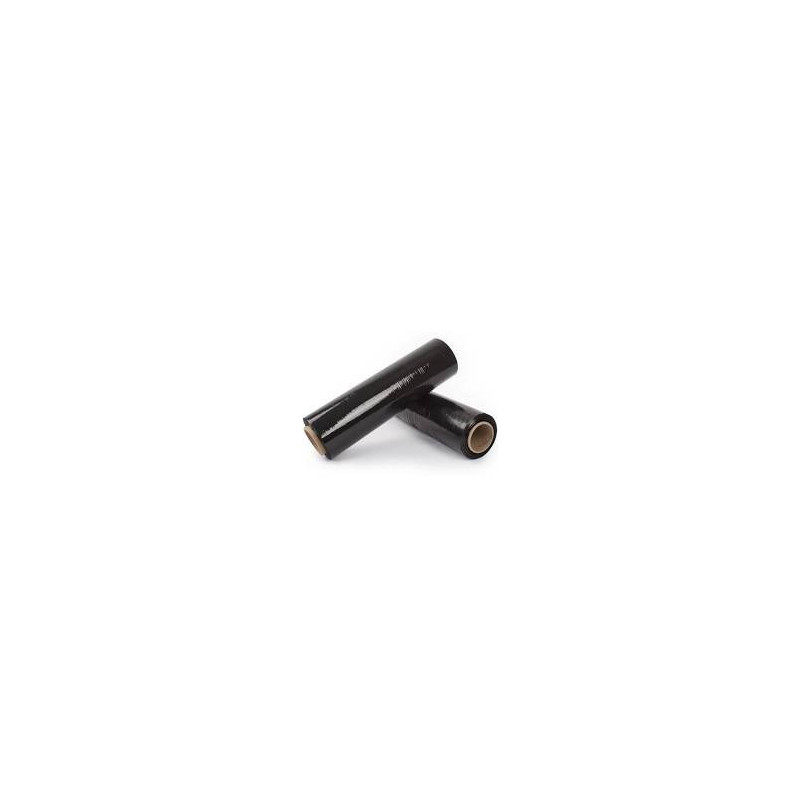 STRECH NEGRO PARA EMBALAJE 12" X 300 MTS.