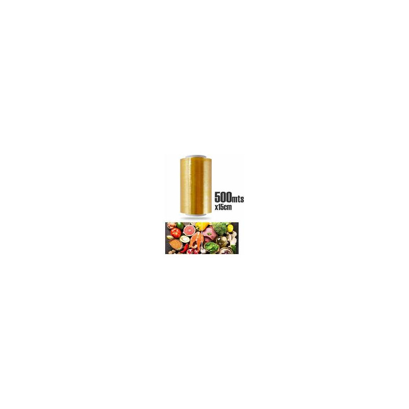 VINIPEL PARA ALIMENTO 12"X 500 MTS.