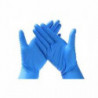 GUANTES DE NITRILO AZUL TALLA S
