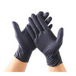 GUANTES DE NITRILO NEGRO...